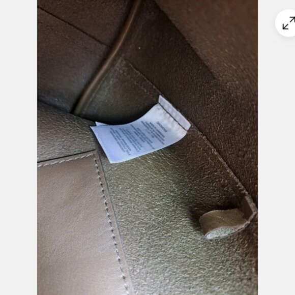 MADEWELL THE ESEENTIAL MINI LEATHER BAG CROSSBODY BUCKET OLIVE BROWN BAG - Picture 4 of 6